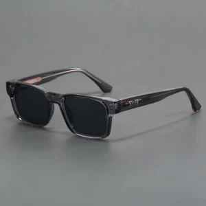 UV400 High Quality Anti Blue Light Retro Acetate Square Sunglasses New Unisex Fashion Sunglasses Diamond Face Shape PC