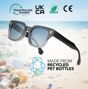 UV400 Men Recycled Sunglasses Polarized Shades Designer Men Sunglasses Women Fashion Design Gafas De Sol Polarizadas Custom Logo