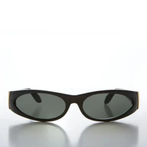 UV400 PC Oval Shape Sunglasses Women Suitable for Street Photography in Urban Streets and Art Districts
