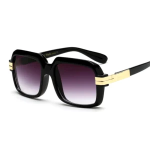 UV400 Retro Square Eyewear Sunglasses Women Men