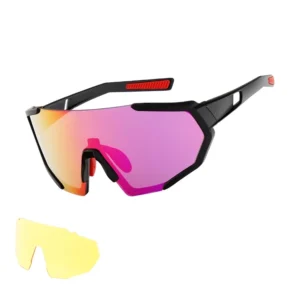 UV400 Sports Sunglasses TAC Colorful Polarized Lenses Outdoor Sports Glasses