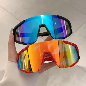 UV400 Sunglasses Custom Frame Black Colorful Sport Eyewear Sunglasses Running Sport Eyewear