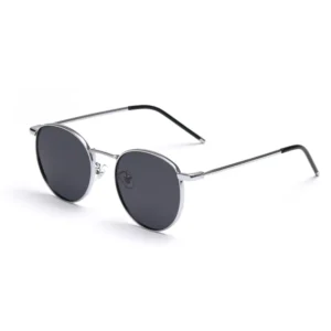 UV400 Sunglasses Cyberpunk Fashion Metal Frame Glasses Round Frame Glasses Sunglasses