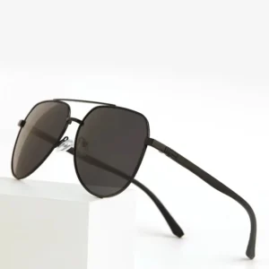 UV400 Sunglasses with Personalized Design Black Lenses Lightweight Durable Unisex Casual Outdoor Use