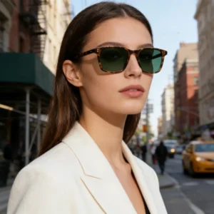 Ultra-thin Plus Hard Frame Rivet Hinge Outdoor Fashion Polarized Sunglasses for OEM and ODM