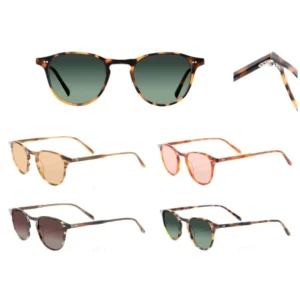 Ultra-thin Plus Hard Frame Vintage Fashion Rivet Hinge Polarized Comfortable Sunglasses for OEM and ODM