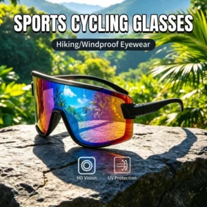 Ultralight Half Frame Sports Cycling Glasses Shield Sunglasses Running Baseball Goggles Custom Logo