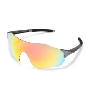 Unbreakable TR90 Frame Custom Cycling Glasses Spring Outdoor Sport Sunglasses Polarized Mens Sunglasses