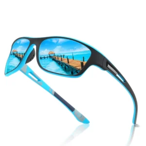 Unisex Classic Outdoor UV400 Protection Sunglasses Men Black Green Camping Cycling Polarized Glasses