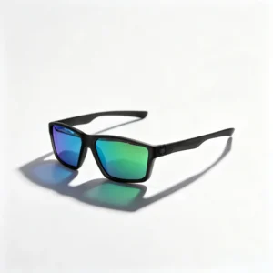 Unisex Designer Polarized Sunglasses Full Rim TR90 Frame Mirror Lenses TAC UV400 Square Custom Logo Sunglasses