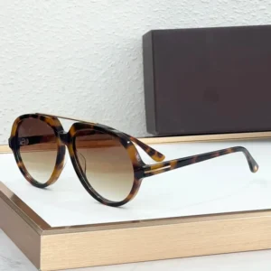 Unisex Full Rim Fashionable Double Bridge Design Butterfly Frame Sunglasses UV400 Gradient Lenses Outdoor Travel Vacation