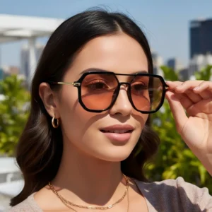 Unisex Full Rim Square Sunglasses with UV400 Protection for Outdoor Sports Beach