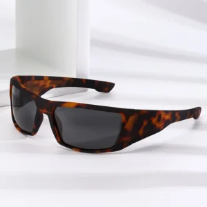Unisex Outdoor Polarized Sports Sunglasses UV400 Anti-Glare Glasses for Hiking Fishing