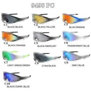 Unisex Outdoor UV400 Sports Cycling Sunglasses Men Women Luxury Brand High Quality Shades