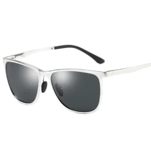 Unisex Polarized Sports Sunglasses Brown Blue Gray Lenses Aluminum Magnesium Frames for Outdoor Cycling Fishing Driving