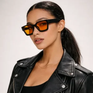 Unisex Polarized Square Oversized Fishing Sunglasses UV Protection