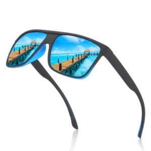 Unisex Sports Sun Glasses Custom Logo Polarizing Sunglasses Trend Driving Fishing Sunglasses