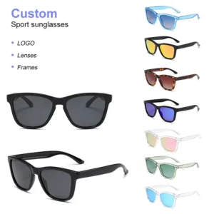 Unisex Sports Sunglasses TR90 Big Frame UV400 Lenses Fashion Trendy Shades