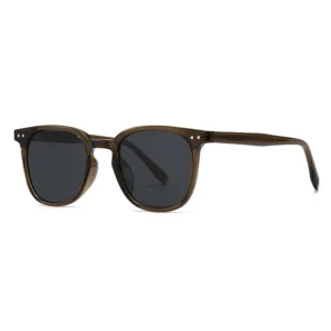 Unisex Summer Retro Metal Square Full Rim Sunglasses UV400 Protection Lightweight Beach Outdoor Fashion