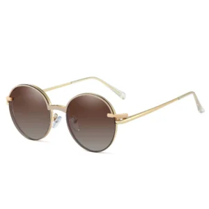 Unisex TR90 Metal Anti Blue Magnetic Sunglasses Dual Use Polarized Lens for Myopia Solid Pattern Available Red Brown Pink