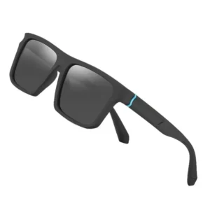Unisex TR90 Square Frame Night Driving Polarized TAC Lens UV400 Polycarbonate Safety Sunglasses