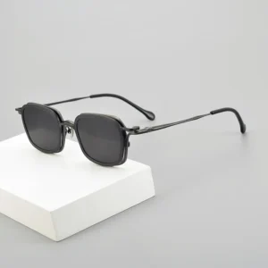 Unisex Titanium Frame Sunglasses Lightweight Comfortable Classic UV Protection