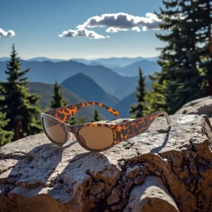 Unisex UV400 Sports Sunglasses Outdoor Activities Orange Green Purple Brown Riding Cycling