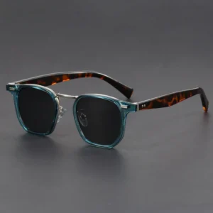 Unisex Vintage Black square Sunglasses Classic Uv protection Plastic Frame Shades Outdoor Sun Eyewear Sunglasses Europe Market