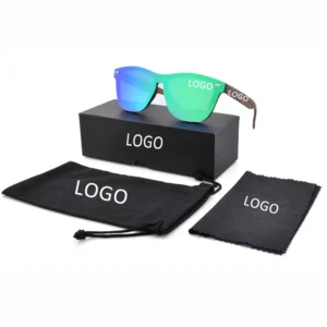 Usom New Arrival One Piece Rimless Multi Color Cool Children Kids Sunglasses Polarized Flexible Sun Glasses