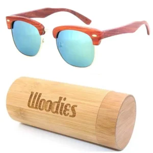 Uv400 Lightweight and Floatable Bamboo Wood Sunglasses Les Lunettes De Soleil