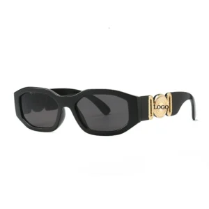 VE 4361 Hexagon Sunglasses Women Men Custom Logo Shades