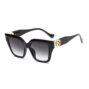 Vintage Big Frame Cat Eye Sunglasses for Ladies