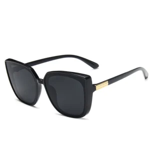 Vintage Cat Eye Sunglasses Women’s Fashion Big Frame Driving Sunglasses Men’s