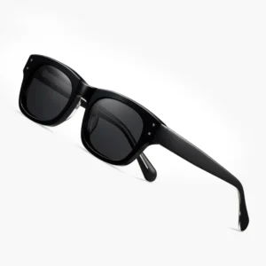 Vintage Fashion Style Acetate Sunglasses with Customized Logo for Outdoor Activities