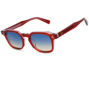 Vintage Japanese Style Frame Women’s Sunglasses Thickened Heavy Acetate 8mm UV400 Protection Lightweight for OEM and ODM