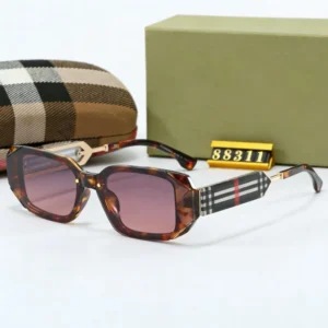 Vintage Luxury Sunglasses for Women Fashion Square Designer Glasses