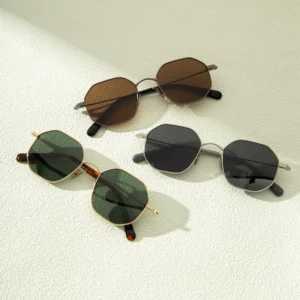 Vintage Metal Men Sunglasses UV400 Oculos De Sol