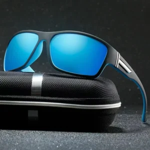 Vintage Multicolor Outdoor Sports Glasses Men Driving Bike Polarized Sunglasses