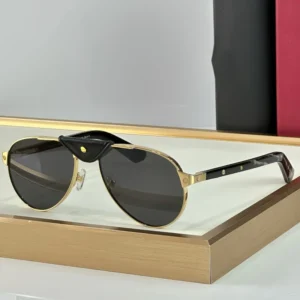 Vintage Pilot Sunglasses for Men Women Polarized UV400 Lenses Optical Trendy Travel Driving Sun Glasses