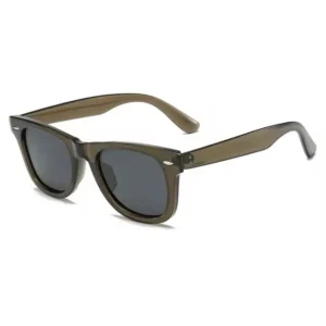 Vintage Polarized UV Resistant Sunglasses for Fishing Driving Metal Hinges Large Frame