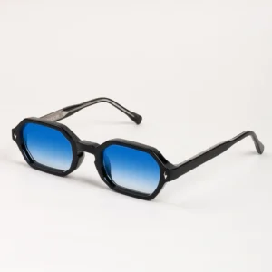 Vintage Polygon High Quality CP Temple 3+2 Hinges Square Sun Glasses Retro Brand Designer Sunglasses Men Women