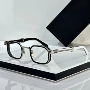 Vintage Rectangular Thick Frame Optical Frames Luxury Women’s Handmade Glasses High end Men’s Optical Glasses Frames