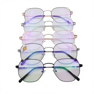 Vintage Retro Metal Myopia Glasses Frame 30 Series Full Rim Geometric Youth Unisex Lens Fast Delivery