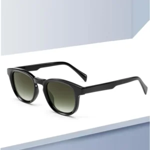 Vintage Small Frame Full Rim Acetate Square Sunglasses Unisex Lightweight Comfortable TAC Lenses UV400