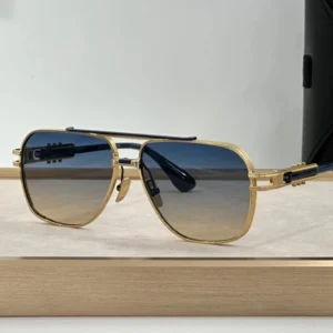 Vintage Square Oversized Frame Sunglasses Men’s Metal Sunglasses Women’s