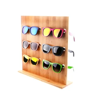Wall Mounted Glasses Display Rack Sunglasses Display Rack Wooden Sunglasses Display
