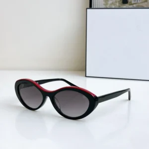 Women Designer Small Oval Frame Sunglasses 5416 Cat Eye Women Luxury Sunglasses Acetate Classics Vintage Shades UV400 Protection