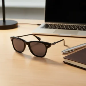 Women’s Acetate Sunglasses CR39 UV400 Gray Lens
