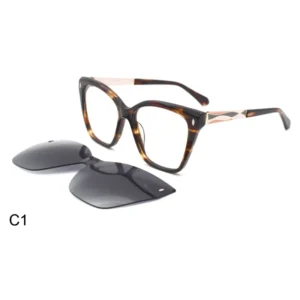 Women’s Fashion Cat Eye Full Rim Polarized Sunglasses with UV Protection Lightweight Durable Design