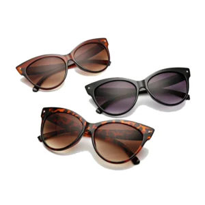 Women’s Fashion Cateye Sunglasses Gray UV400 Protection Sun Shades Cat Eye Eyewear